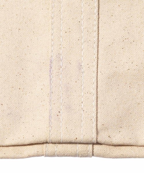 PUEBCO（プエブコ）の「LABOUR TOTE BAG Large（トートバッグ・メンズ・オフホワイト/ブラック・LARGE）」の9枚目の写真