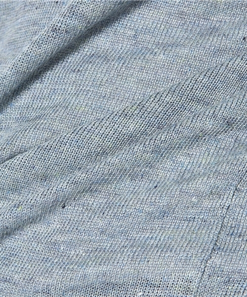 HAMNETT（ハムネット）の「【HAMNETT】リネックスボートネック（Tシャツ/カットソー・メンズ・ベージュ/ブルー/イエロー・MEDIUM/LARGE）」の9枚目の写真