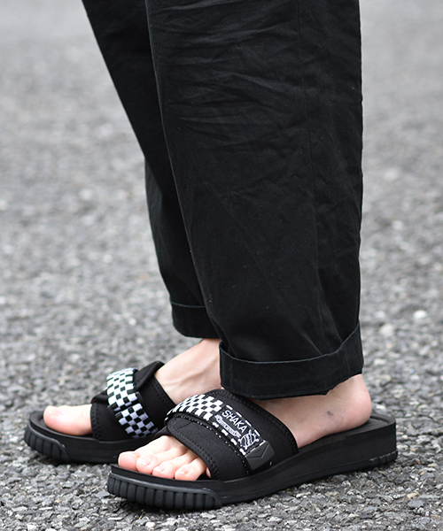 SHAKA(シャカ)の「【SHAKA / シャカ】BUNGALOW CH(サンダル・メンズ・ブラック×ホワイト・10/9/8/6/5/7)」の10枚目の写真