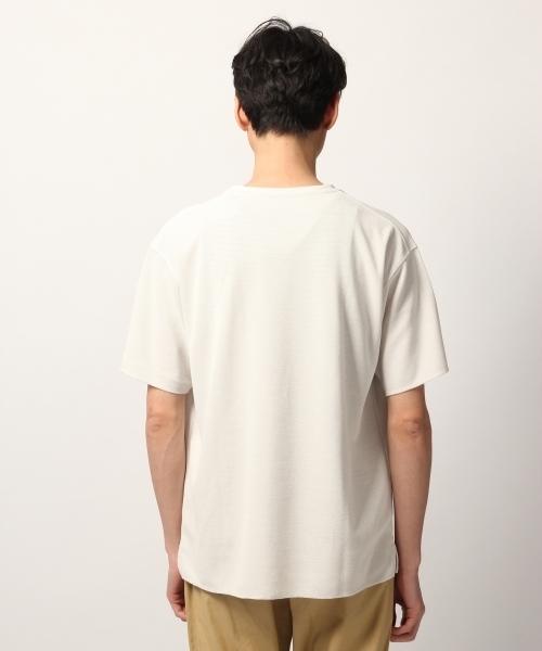 GLOBAL WORK(グローバルワーク)の「カノコダブルフェイスT半袖【吸水速乾】/795857(Tシャツ/カットソー・メンズ・ホワイト/ネイビー/イエロー/グリーン・SMALL/MEDIUM/LARGE/X-LARGE)」の18枚目の写真