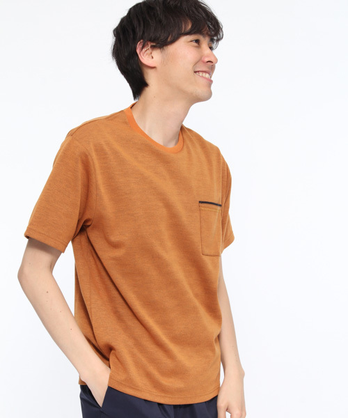 LAKOLE(ラコレ)の「リバーポンチTシャツ / LAKOLE(Tシャツ/カットソー・メンズ・ホワイト/ブラック/サックスブルー/ブルー/オレンジ/イエロー・MEDIUM/LARGE)」の6枚目の写真