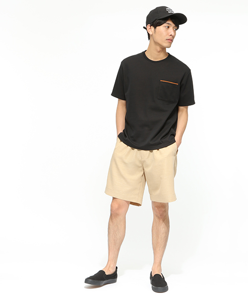 LAKOLE(ラコレ)の「リバーポンチTシャツ / LAKOLE(Tシャツ/カットソー・メンズ・ホワイト/ブラック/サックスブルー/ブルー/オレンジ/イエロー・MEDIUM/LARGE)」の8枚目の写真