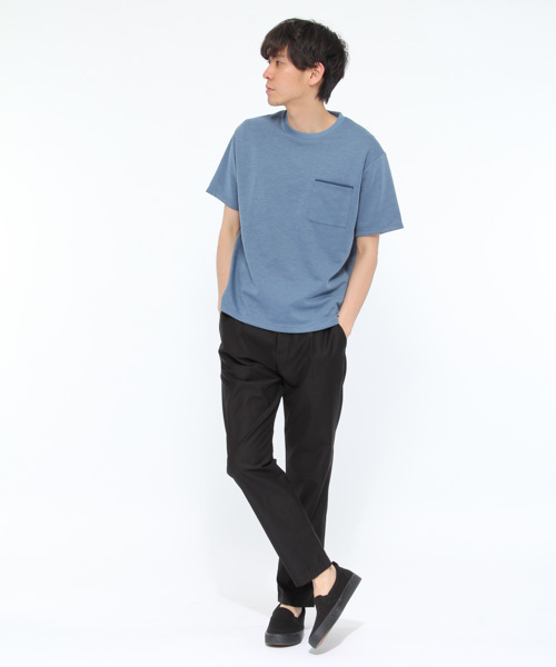 LAKOLE(ラコレ)の「リバーポンチTシャツ / LAKOLE(Tシャツ/カットソー・メンズ・ホワイト/ブラック/サックスブルー/ブルー/オレンジ/イエロー・MEDIUM/LARGE)」の11枚目の写真