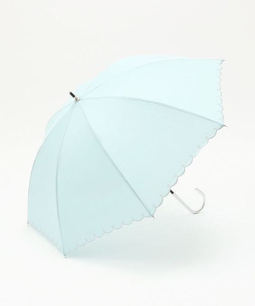 Afternoon Tea スカラップスター刺繍晴雨兼用長傘日傘 Wear Afternoon Tea スカラップスター刺繍晴雨兼用長傘日傘 Wear
