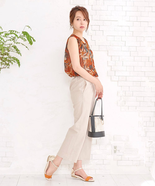 KOBE LETTUCE（コウベレタス）の「リゾート花柄シフォン