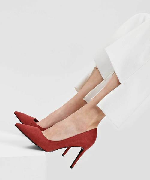 CHARLES & KEITH(チャールズ & キース)の「アシンメトリートップラインスティレット / ASYMMETRICAL TOPLINE STILETTOS(パンプス・レディース・ブラック/レッド/アイボリー・22cm/22.5cm/23cm/23.5cm/24.5cm/25cm/25.5cm/26.5cm)」の16枚目の写真