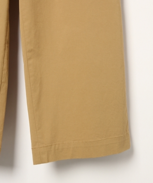 GLOBAL WORK(グローバルワーク)の「DRY/サマーチノワイドパンツ2【吸水速乾】/804630(その他パンツ・レディース・カーキ/ブラック/ベージュ・SMALL/MEDIUM/LARGE)」の8枚目の写真