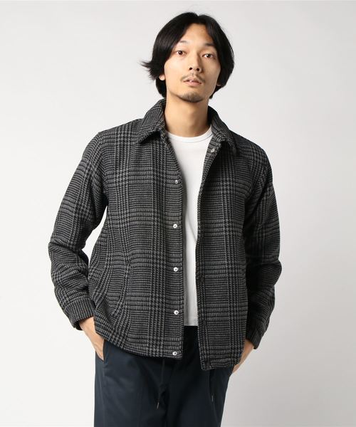 VIBGYOR（ヴィブジョー）の「VIBGYOR Select/ メルトンコーチジャケット（ブルゾン・メンズ・ブラック/ベージュ/ネイビー/その他/杢グレー・MEDIUM/LARGE/X-LARGE）」の13枚目の写真