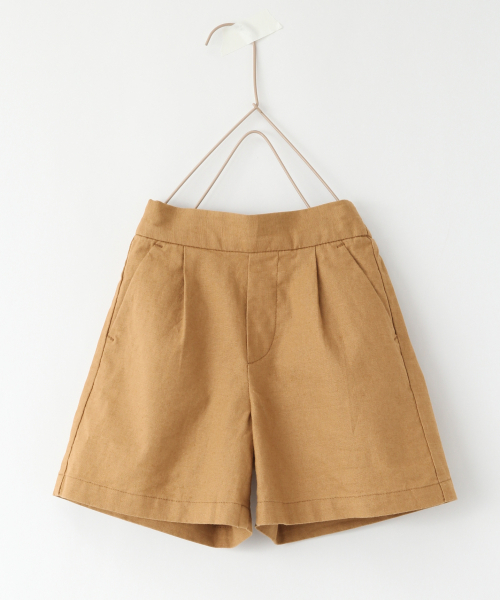LOWRYS FARM（ローリーズファーム）の「フレンチリネンショートパンツ　831437（その他パンツ・キッズ・オフホワイト/ブラック/ブラウン/ブルー・100/110/120）」の7枚目の写真