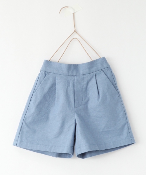 LOWRYS FARM（ローリーズファーム）の「フレンチリネンショートパンツ　831437（その他パンツ・キッズ・オフホワイト/ブラック/ブラウン/ブルー・100/110/120）」の5枚目の写真