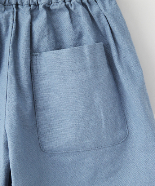 LOWRYS FARM（ローリーズファーム）の「フレンチリネンショートパンツ　831437（その他パンツ・キッズ・オフホワイト/ブラック/ブラウン/ブルー・100/110/120）」の14枚目の写真