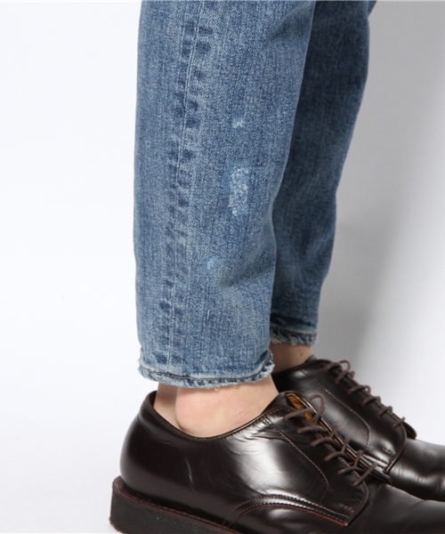 goa（ゴア）の「10ozストレッチデニムブロークンジョッパーズ（デニムパンツ・メンズ・ブルー/ブルー系その他・0/1/2）」の4枚目の写真