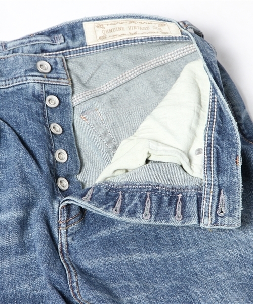 goa（ゴア）の「10ozストレッチデニムブロークンジョッパーズ（デニムパンツ・メンズ・ブルー/ブルー系その他・0/1/2）」の5枚目の写真