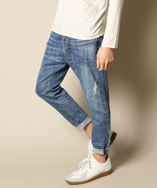 goa（ゴア）の「10ozストレッチデニムブロークンジョッパーズ（デニムパンツ・メンズ・ブルー/ブルー系その他・0/1/2）」の11枚目の写真