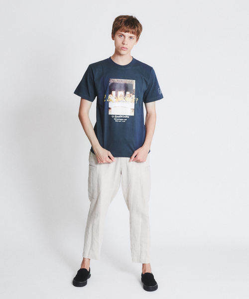 ABAHOUSE（アバハウス）の「ダヴィンチ The Last Supper Tシャツ（Tシャツ/カットソー・メンズ・ホワイト/ベージュ/ネイビー・46/48/50）」の15枚目の写真