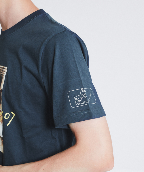 ABAHOUSE（アバハウス）の「ダヴィンチ The Last Supper Tシャツ（Tシャツ/カットソー・メンズ・ホワイト/ベージュ/ネイビー・46/48/50）」の4枚目の写真