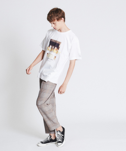 ABAHOUSE（アバハウス）の「ダヴィンチ The Last Supper Tシャツ（Tシャツ/カットソー・メンズ・ホワイト/ベージュ/ネイビー・46/48/50）」の7枚目の写真