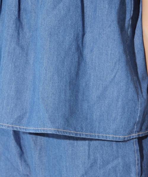 repipi armario（レピピ アルマリオ）の「キャミセットアップ（サロペット/オーバーオール・キッズ・ブラック/ブラウン/ブルー・SMALL/MEDIUM/LARGE/X-SMALL）」の14枚目の写真