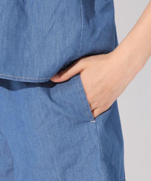 repipi armario（レピピ アルマリオ）の「キャミセットアップ（サロペット/オーバーオール・キッズ・ブラック/ブラウン/ブルー・SMALL/MEDIUM/LARGE/X-SMALL）」の8枚目の写真