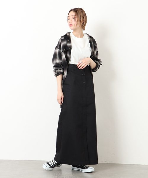 JOURNAL STANDARD(ジャーナルスタンダード)の「JS + e ストレッチツイルタイトスカート(スカート・レディース・ブラック/ベージュ/グリーン・マルチサイズ)」の4枚目の写真