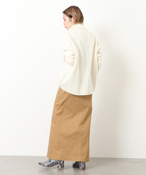 JOURNAL STANDARD(ジャーナルスタンダード)の「JS + e ストレッチツイルタイトスカート(スカート・レディース・ブラック/ベージュ/グリーン・マルチサイズ)」の12枚目の写真