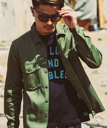 CRIMIE | MILITARY SATIN SHIRT(シャツ/ブラウス)