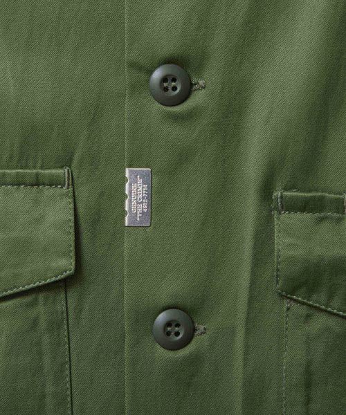 CRIMIE（クライミー）の「MILITARY SATIN SHIRT（シャツ/ブラウス・メンズ・ブラック/カーキ・XS/S/M/L/XL/XXL）」の5枚目の写真