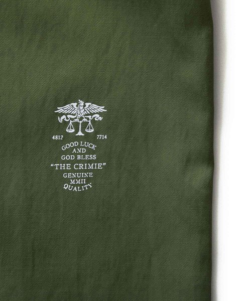 CRIMIE（クライミー）の「MILITARY SATIN SHIRT（シャツ/ブラウス・メンズ・ブラック/カーキ・XS/S/M/L/XL/XXL）」の6枚目の写真