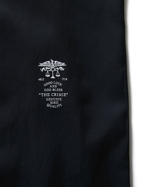 CRIMIE（クライミー）の「MILITARY SATIN SHIRT（シャツ/ブラウス・メンズ・ブラック/カーキ・XS/S/M/L/XL/XXL）」の17枚目の写真