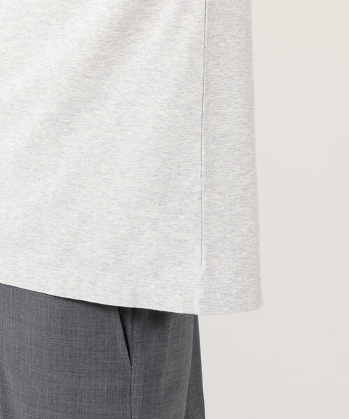 Steven Alan（スティーブンアラン）の「＜Steven Alan＞ LIGHT HI-DENS CREW NECK TEE-BOLD/カットソー（Tシャツ/カットソー・メンズ・ホワイト/ライトグレー/ダークブラウン/モカ・MEDIUM/SMALL/X-LARGE/LARGE）」の15枚目の写真