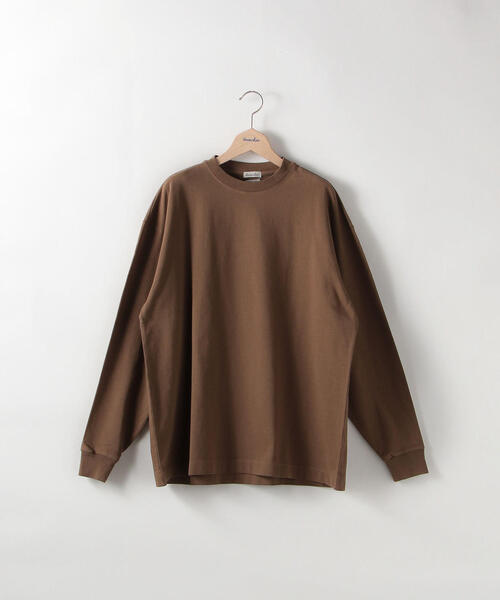 Steven Alan（スティーブンアラン）の「＜Steven Alan＞ LIGHT HI-DENS CREW NECK TEE-BOLD/カットソー（Tシャツ/カットソー・メンズ・ホワイト/ライトグレー/ダークブラウン/モカ・MEDIUM/SMALL/X-LARGE/LARGE）」の14枚目の写真