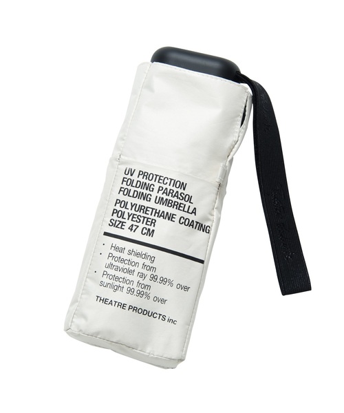 THEATRE PRODUCTS（シアタープロダクツ）の「UV PARASOL（折りたたみ傘・レディース・ベージュ/ブラック/グレー/サンドベージュ・FREE）」の7枚目の写真