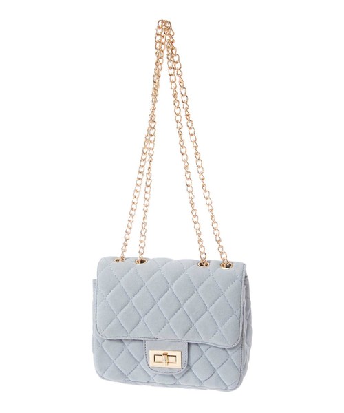 fifth（フィフス）の「キルティングチェーンショルダーバッグ（ショルダーバッグ・レディース・ブラック/ブルー/グレイッシュベージュ・FREE）」の10枚目の写真