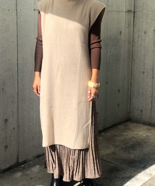 PARKS TOKYO SELECT（パークストウキョウセレクト）の「ﾚｵﾊﾟｰﾄﾞﾊﾟﾀｰﾝﾌﾟﾘｰﾂｽｶｰﾄ（スカート・レディース・ブラウン/グレー/ライトブラウン・FREE）」の9枚目の写真