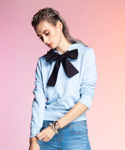 DOUBLE STANDARD CLOTHING(ダブルスタンダードクロージング)の「DSC / レインメーカーパーカー(パーカー・レディース・オフホワイト/ベージュ/サックスブルー・36/38)」の3枚目の写真