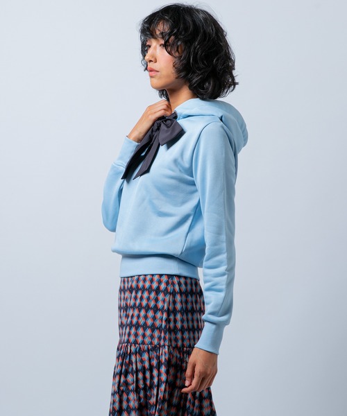 DOUBLE STANDARD CLOTHING(ダブルスタンダードクロージング)の「DSC / レインメーカーパーカー(パーカー・レディース・オフホワイト/ベージュ/サックスブルー・36/38)」の12枚目の写真