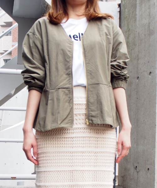 セール ｃｎワッシャーｚｉｐブルゾン ブルゾン Interplanet インタープラネット のファッション通販 Zozotown