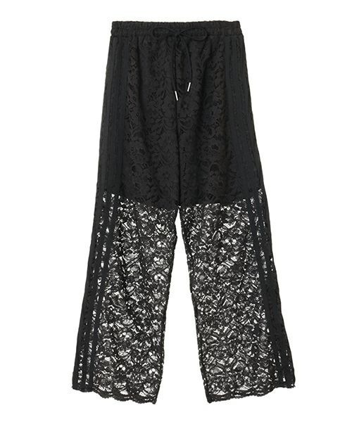 Candy Stripper(キャンディストリッパー)の「LACY パンツ(その他パンツ・レディース・ブラック/アイボリー・2)」の2枚目の写真