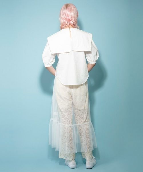 Candy Stripper(キャンディストリッパー)の「LACY パンツ(その他パンツ・レディース・ブラック/アイボリー・2)」の13枚目の写真