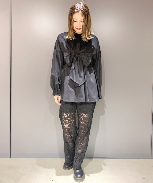 Candy Stripper(キャンディストリッパー)の「LACY パンツ(その他パンツ・レディース・ブラック/アイボリー・2)」の15枚目の写真