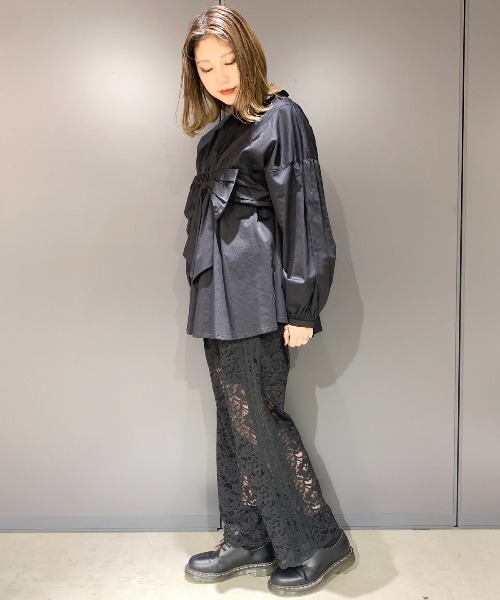 Candy Stripper(キャンディストリッパー)の「LACY パンツ(その他パンツ・レディース・ブラック/アイボリー・2)」の16枚目の写真