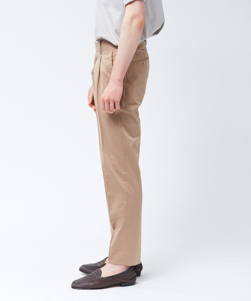 RECENCY OF MINE（リーセンシー オブ マイン）の「【Recency of Mine】ORMEZZANO 　コットンソラーロ ヘリボーン パンツ（その他パンツ・メンズ・ベージュ/ブラウン・44/46/48）」の11枚目の写真