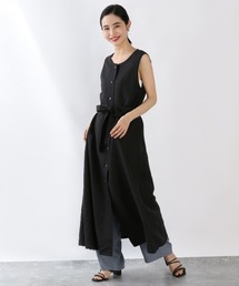 LOWRYS FARM | マエボタンワンピベスト　877206(ワンピース)