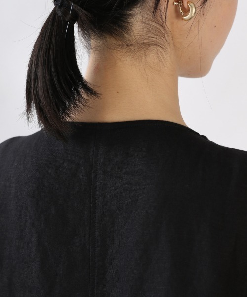 LOWRYS FARM（ローリーズファーム）の「マエボタンワンピベスト　877206（ワンピース・レディース・アイボリー/ブラック/カーキ/ブラウン・FREE）」の18枚目の写真