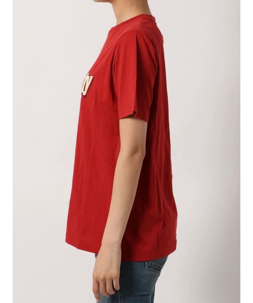 Ungrid(アングリッド)の「SpecialtyロゴプリントTee(Tシャツ/カットソー・レディース・ベージュ/レッド/チャコールグレー・FREE)」の11枚目の写真