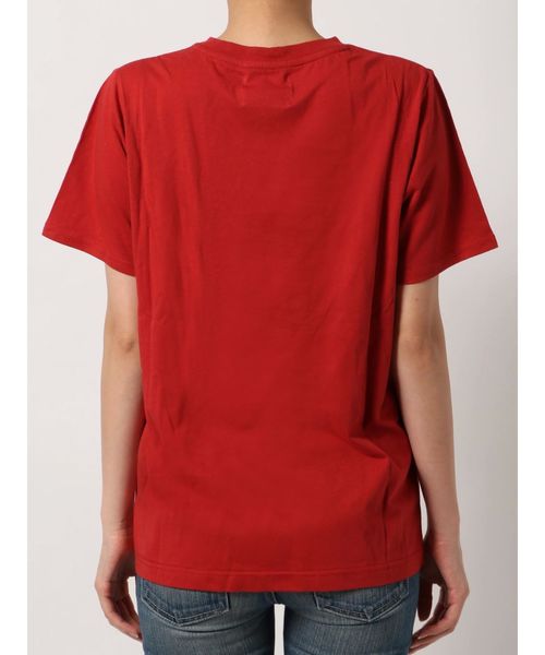 Ungrid(アングリッド)の「SpecialtyロゴプリントTee(Tシャツ/カットソー・レディース・ベージュ/レッド/チャコールグレー・FREE)」の12枚目の写真