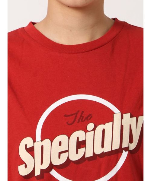 Ungrid(アングリッド)の「SpecialtyロゴプリントTee(Tシャツ/カットソー・レディース・ベージュ/レッド/チャコールグレー・FREE)」の13枚目の写真