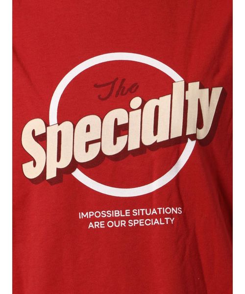 Ungrid(アングリッド)の「SpecialtyロゴプリントTee(Tシャツ/カットソー・レディース・ベージュ/レッド/チャコールグレー・FREE)」の18枚目の写真