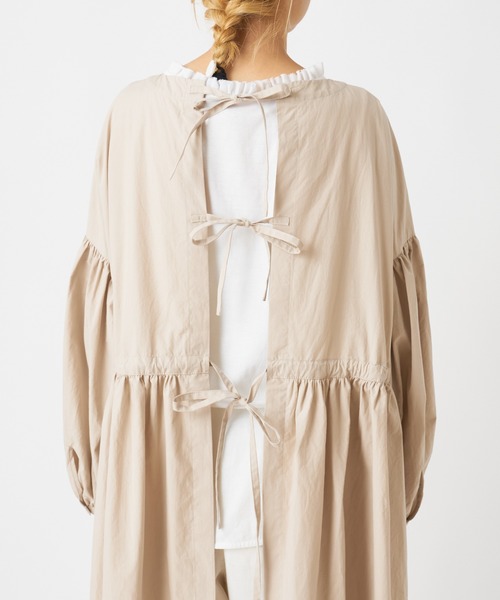 PUAL CE CIN（ピュアルセシン）の「【Du noir】後ろリボンワンピース（ワンピース・レディース・ブラック/ベージュ・FREE）」の17枚目の写真