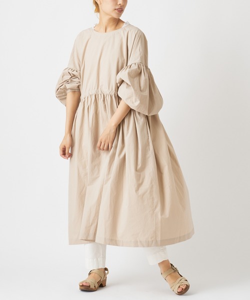 PUAL CE CIN（ピュアルセシン）の「【Du noir】後ろリボンワンピース（ワンピース・レディース・ブラック/ベージュ・FREE）」の18枚目の写真